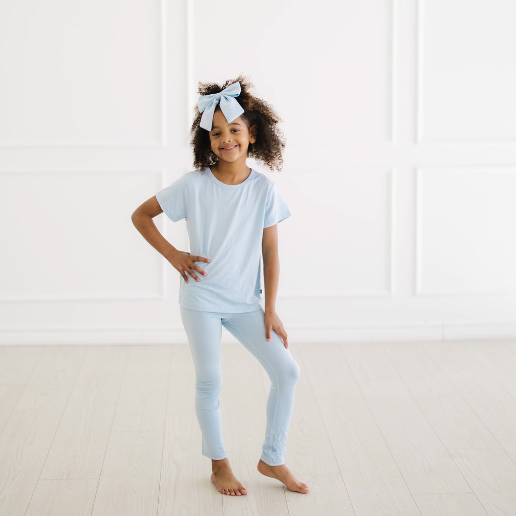 Toddler Basic Tee in Breeze