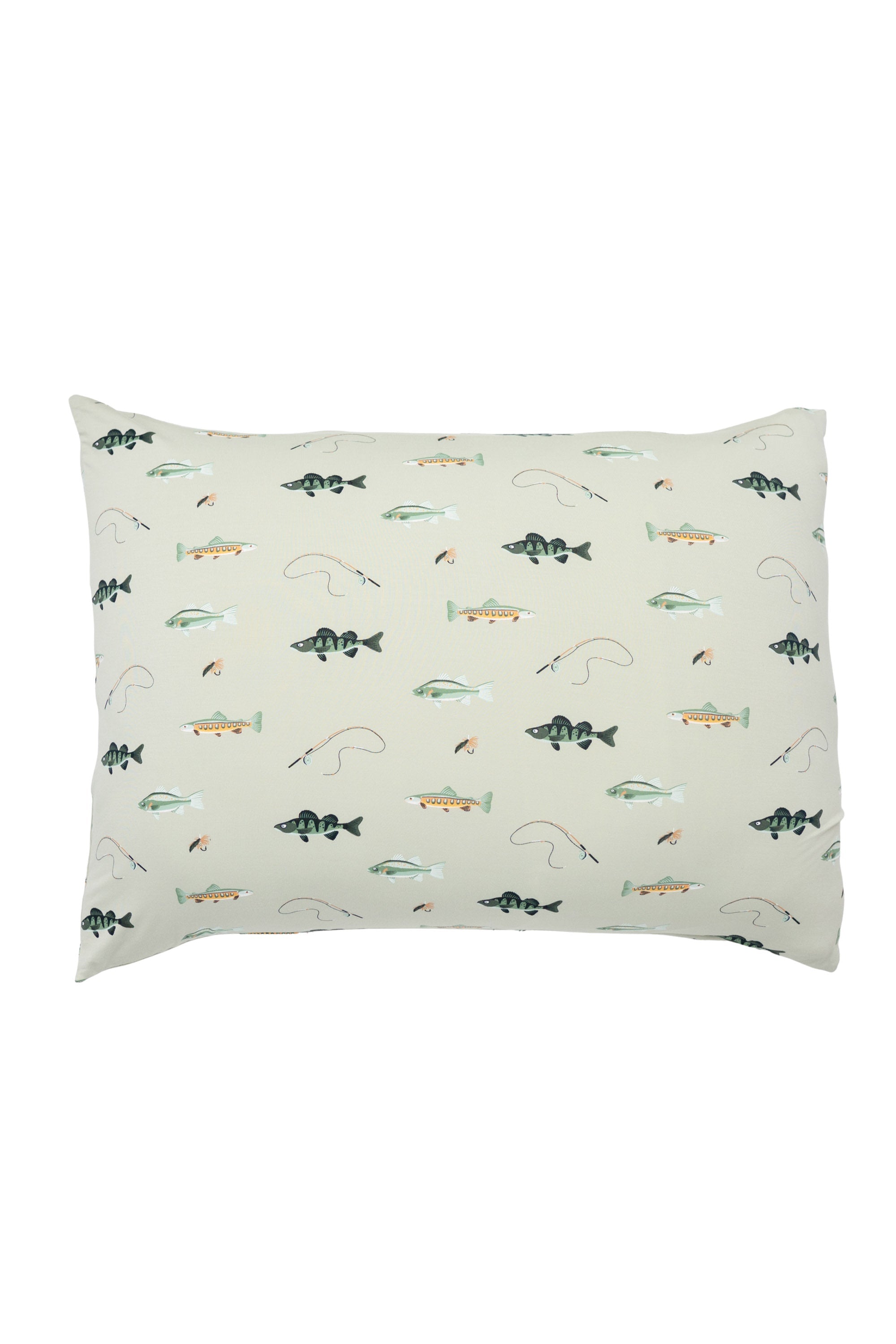 Standard Pillowcase in Fishing